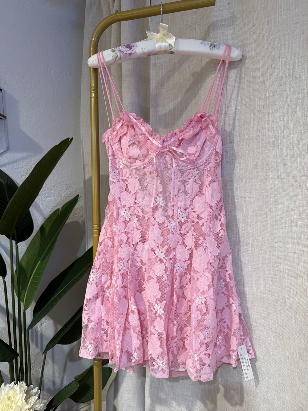 For Love and Lemons Kate Mini Dress NWT